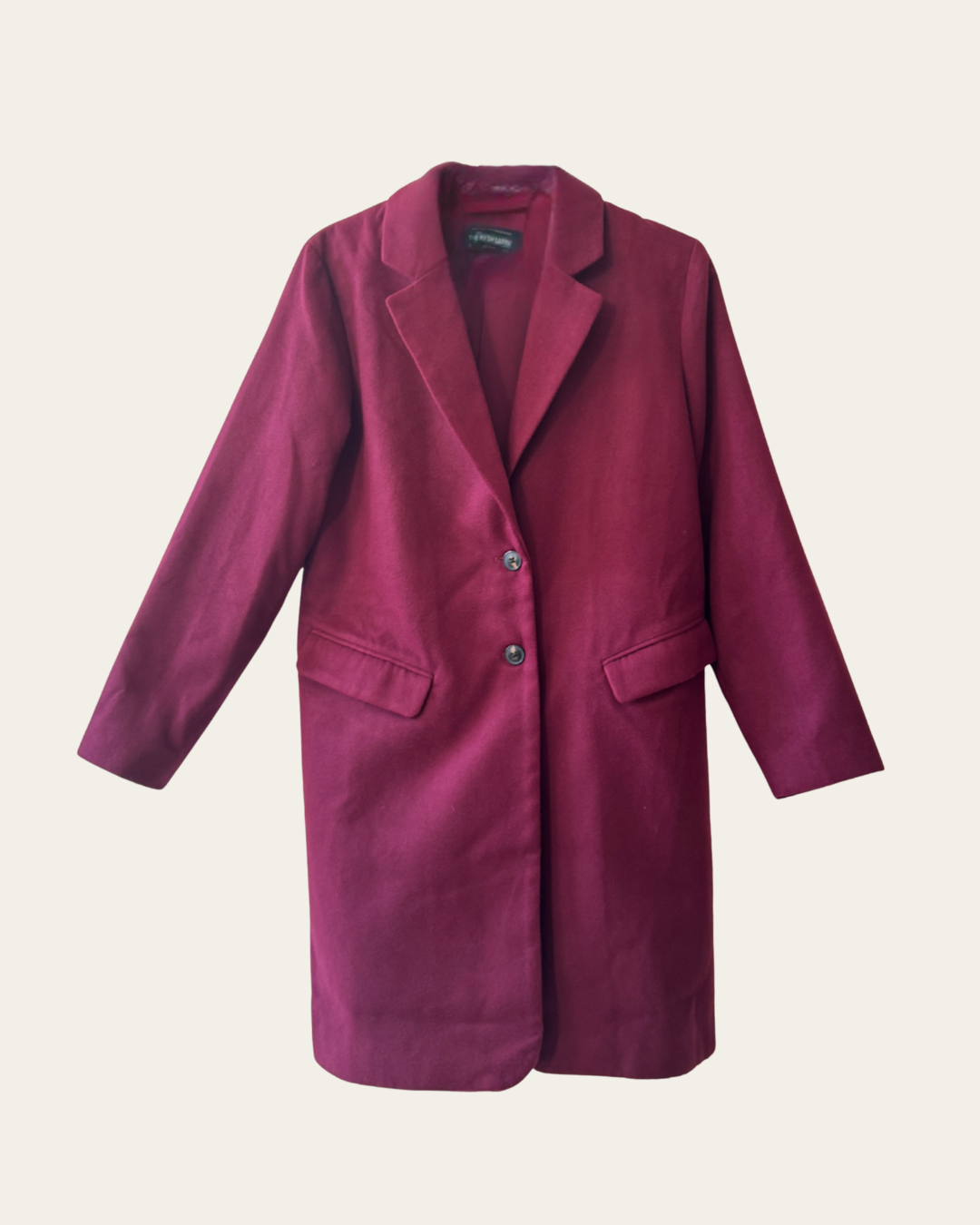 Cashmere Wool Mix Winter Coat